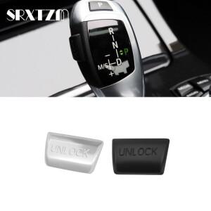 호환상품 자동차 스타일링 기어 쉬프트 핸들 잠금 해제 버튼 스팽글 커버  스티커 BMW 호환 호환 E70 E71 E