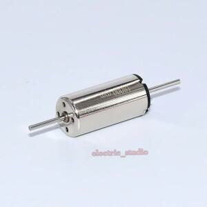 미니 소형 816 8mmx16mm 코어리스 모터 듀얼 더블 샤프트 DC 12V 13500RPM/18000RPM 고속 토크 RC 레일 기