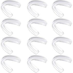 [미국배송] BBTO 20피스 스포츠 마우스 가드 복싱 보호 운동용 마우스피스 축구 농구 하키 가라테 럭비 경기(투명 색상 성인(11세 이상)