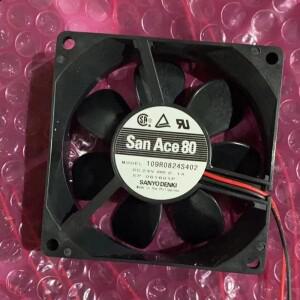 Sanyo 109r0824s402 8025 8CM 냉각 팬 80MM 80*80*25MM DC 24V 0.1A 신제품 쿨러 2 선 3