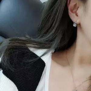 SE203 여성 부엉이 디자인 은귀걸이 유니크 실버 이어링 (실버 925)