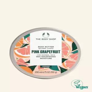 (더바디샵 스타필드 안성점) 자몽 바디 버터 200ML ( 로즈 / 시어 ) 택 1.