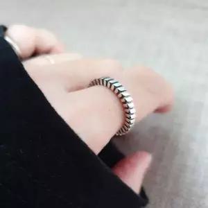 S178 여성 유니크 엔틱 반지 여성 링 데일리 은반지 (실버 925)