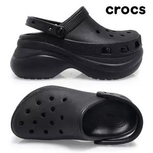 [크록스] 여성 클래식 베이 클로그 블랙 206302-001