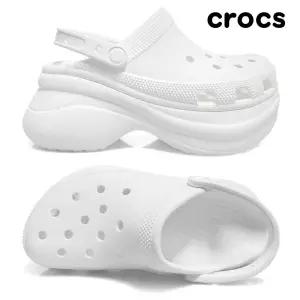 [크록스] 여성 클래식 베이 클로그 화이트 206302-100