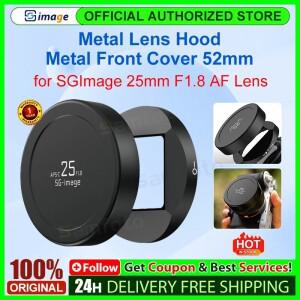 SGImage 메탈 렌즈 후드 + 프론트 커버 52mm F1.8 AF