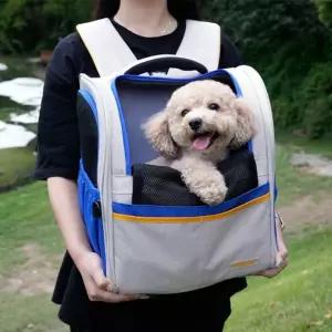 패리스독 너글 앞가방 아이보리멍멍이이동장 강아지캐리어 애완동물 소형견