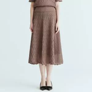[UNIT](마산점)시에나 크로셰 니트 스커트 (UFLKBS280N)