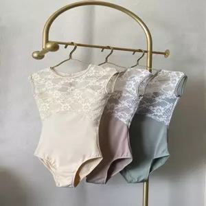 레이스 발레복 발레 발레리나 요가 레오타드