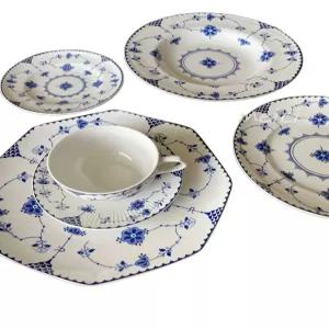 존슨브라더스 블루덴마크 커피잔 홍차잔세트 라떼잔 빈티지