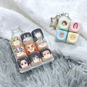 귀멸의칼날시노부 귀칼 피젯토이 딸깍이 피젯 키보드 키링 스트레스