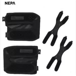 [네파](타임스퀘어점패션관)남녀공용 무브 업 X자형 메쉬 무릎 보호대(SET) 7MC7912