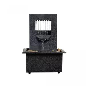 실내 미니 분수대 인테리어 인공폭포 다크그레이