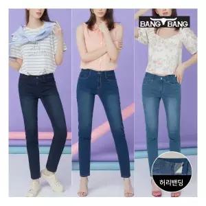 [뱅뱅] 여성 썸머 슬림핏 스판 데님 3종세트 1166030