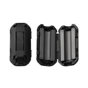 10개 세트 페라이트 코어 노이즈 억제 필터 링 클립 온 케이블 RFI 오디오 비디오 컴퓨터 전원선 보호용