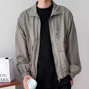 [옷자락]남자 투웨이 지퍼 바람막이 윈드브레이커 자켓