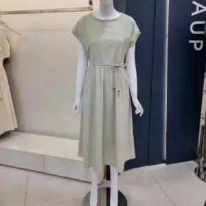 [나이스클랍]박시 벨티드 원피스 N242XWO533_DG