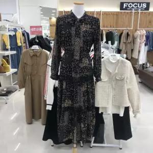 [포커스]리본 레이스 플라워 롱 원피스 FS2A7OP00960_JK