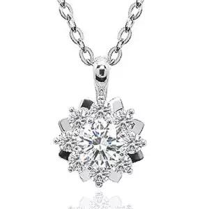 IGI GIA 1캐럿 랩 그로운 다이아몬드 다이아 목걸이 칸나