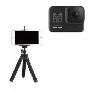 [셀러에이드]고프로 호환 액션캠 스마트폰 관절 삼각대 소형 문어 스탠드 고릴라