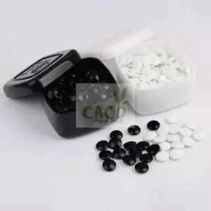 까코 육형제 바둑알 23호 표준 규격 연습용 교육용 바둑돌 세트