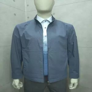 인디안 중년 남성 여름 일반핏 낮은스탠에리 무지 신축성 경량 홑겹 바람막이 점퍼 4 M 3119