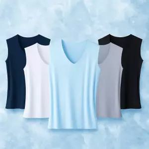 기능성 심리스 쿨 냉감 런닝 무봉제 에어리즘 여름 민소매 나시 메리야스1145543