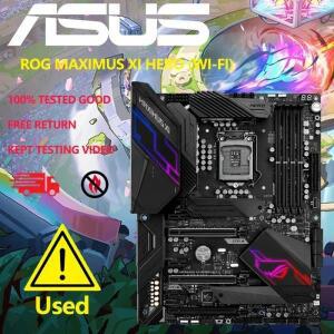 Asus Rog Maximus Xi Hero Wi-Fi 마더보드 인텔 Z390 소켓 1151 HDMI DDR4 ATX