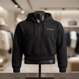 뉴발란스 NBMDG2W412 / WOMEN 경량 이중직 후드집업 (BLACK) L7K3