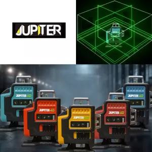 주피터 산업용 4D 그린 레이저 레벨기 마끼다 배터리 호환 JL4D-20MA