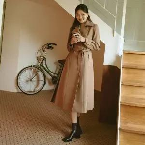 SI A라인 벨티드 트렌치코트 SSLNNAI26010SSLNN26010 1229447