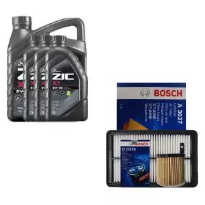 ZIC 제네시스G80 RG3 2.5 가솔린 터보 지크 X7 5W30 7L SP 엔진오일세트