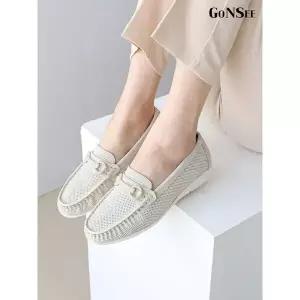 [하프클럽/고앤씨]여성/여자/봄/여름 셀리 소가죽 로퍼 워킹화 슈즈 3cm