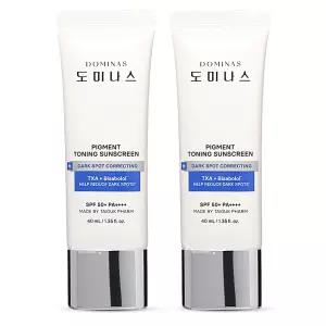 태극제약 도미나스 알파비사보롤 트라넥삼산 선크림 40ml 2개