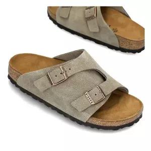 26SS 버켄스탁 취리히 스웨이드 레더 슬리퍼 0050463 TAUPE 3143547