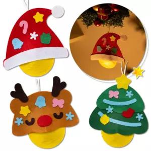 크리스마스무드등만들기 펠트 트리장식 오너먼트 키트 쉬운