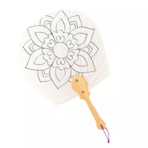 3set 초등 나만의 여름 평부채만들기 전통 민화 유치원 인지 IQ