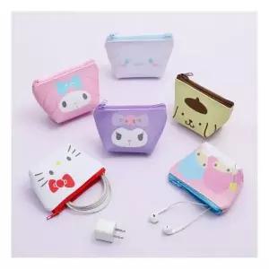 출근룩 산리오 캐릭터 미니 파우치 동전지갑 쿠로미 시나모롤