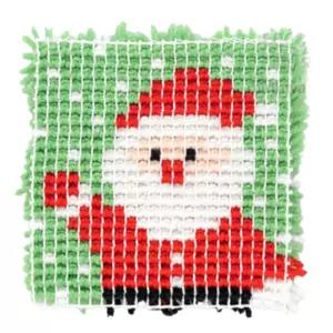 쉬운 스킬 털실 자수 성탄절 크리스마스만들기 시니어 미술수업