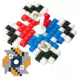 3set 8mm 디폼블록 LED전구 도안 불팽이만들기 오감 장난감 7살