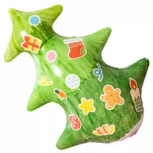 3set 5세 풍선트리만들기 성탄절 스티커 튜브 색칠 소품 꾸미기