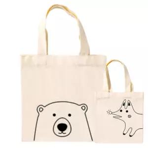 5set 아동 패브릭 컬러링 미니 에코백만들기 양로원 발달 유아