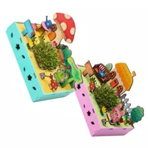 2인용 초등 새싹키우기 미니어처 조립 MDF 세트 누리과정 아이