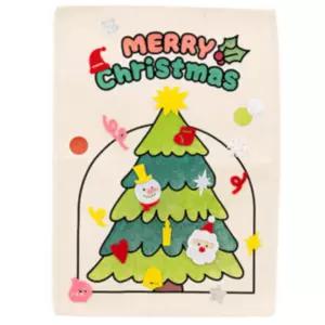 2set 색칠공부 성탄절 벽트리 컬러링 스티커꾸미기 어린이미술