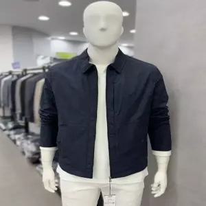 [트루젠]남자 간절기 여름 바람막이 스탠카라 자켓형 숏 하프 경량 집업점퍼 2컬러_JK