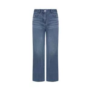 [크로커다일레이디]크로커다일레이디 배색 스티치 포인트 일자핏 데님_CLESDP201