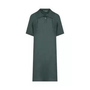 [크로커다일레이디]크로커다일레이디 헨리넥 카라 루즈 롱드레스_CLEMOP501