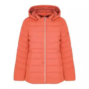 [크로커다일레이디]크로커다일레이디 후드 탈부착 스포티 허리밴딩 스프링 다운_CLESD