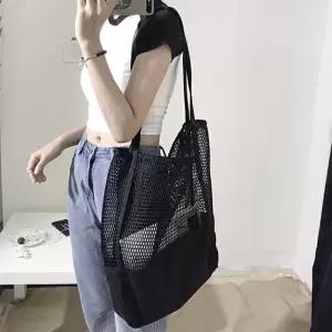 그물 망사 비치백 네트백 여름 가방 패션 숄더백 xBZ5+2iKF