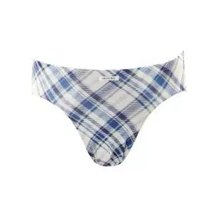 비너스 2매세트 체크패턴 폴리스판 기능성 남자 삼각팬티-VMP7127SET1211853